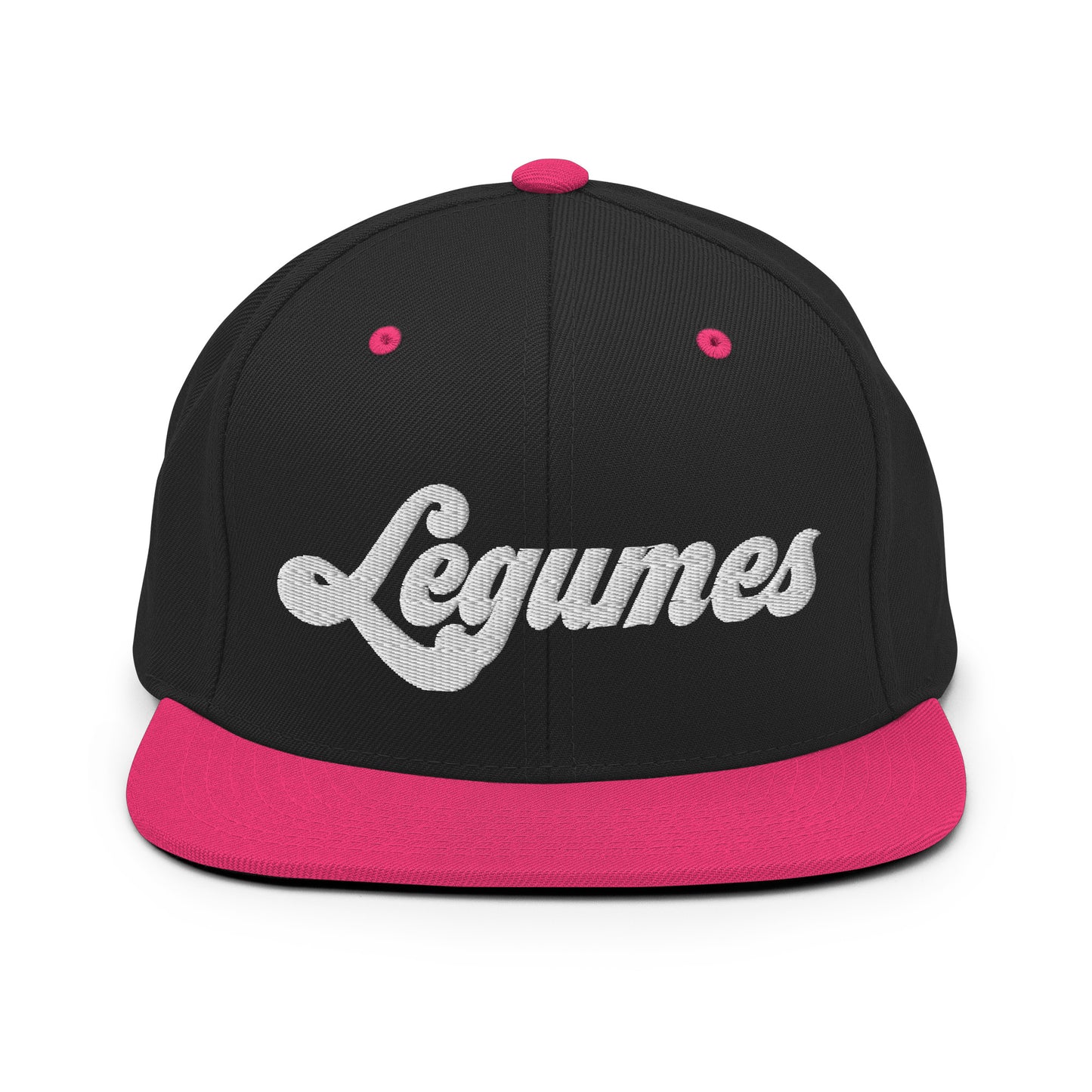 Legumes Embroidered Snapback Hat