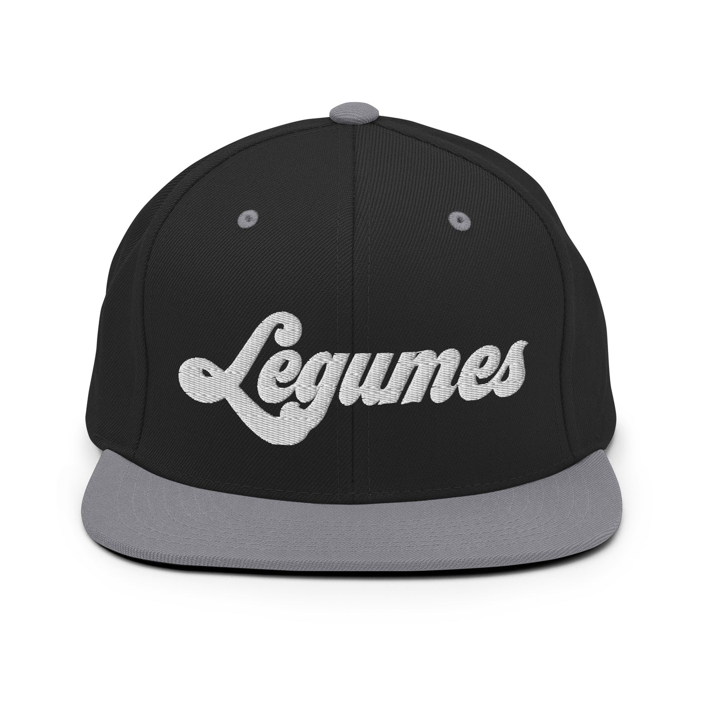 Legumes Embroidered Snapback Hat