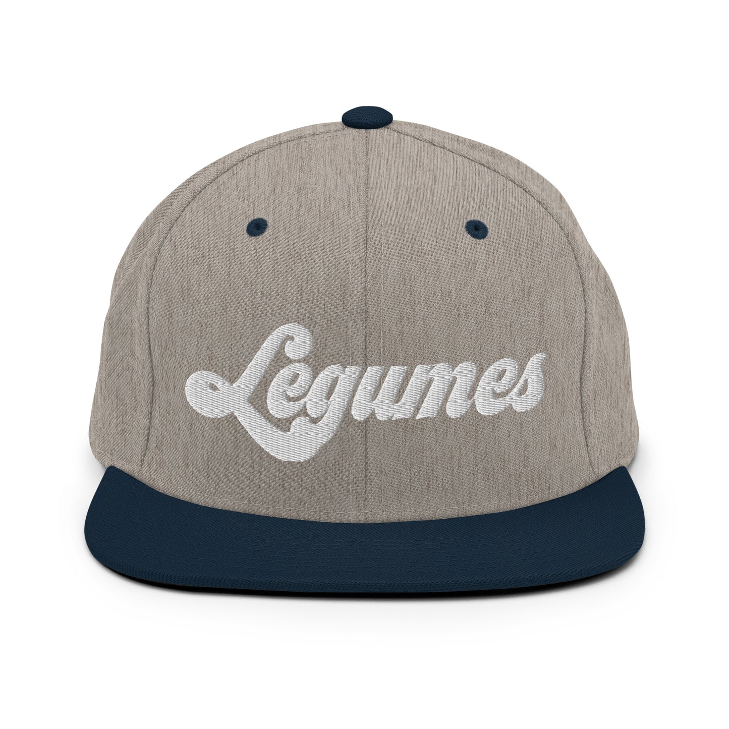 Legumes Embroidered Snapback Hat