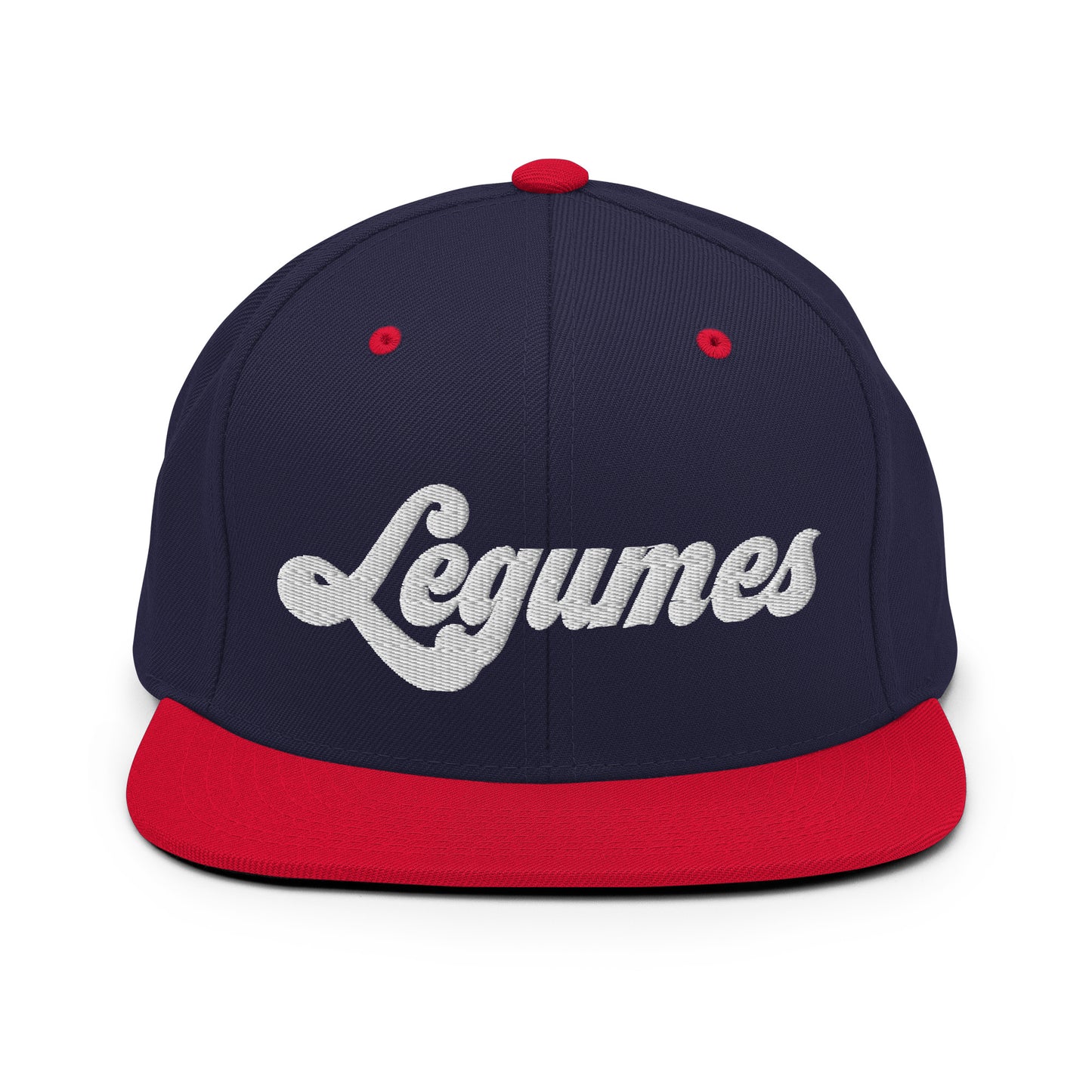 Legumes Embroidered Snapback Hat