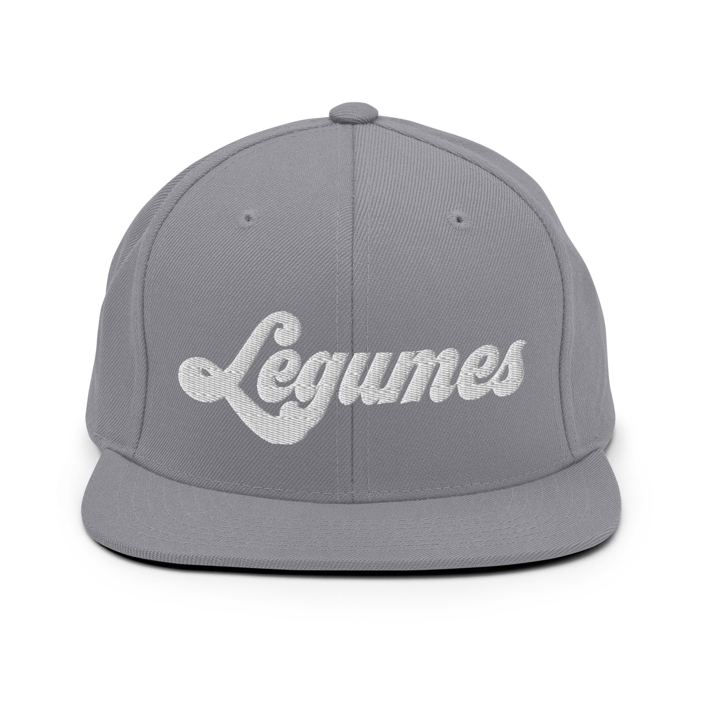 Legumes Embroidered Snapback Hat