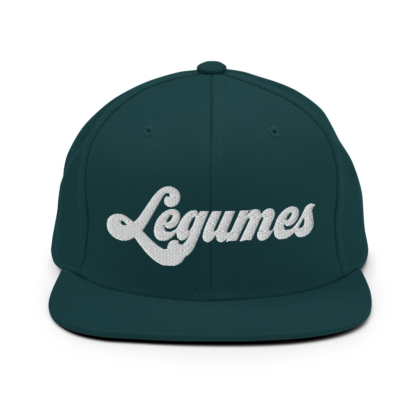 Legumes Embroidered Snapback Hat