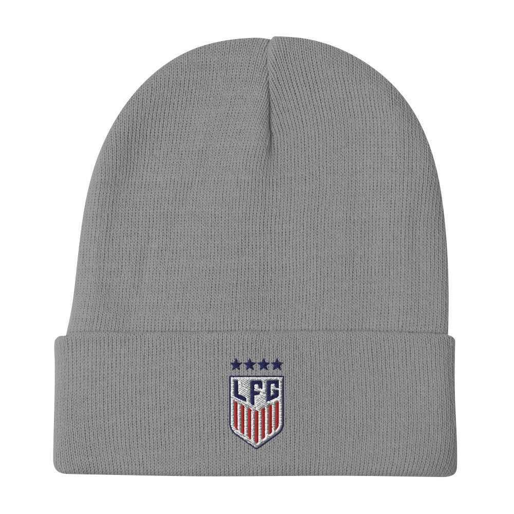 LFG US Soccer Style Embroidered Beanie