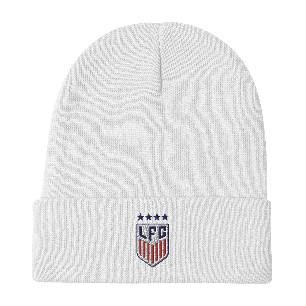 LFG US Soccer Style Embroidered Beanie