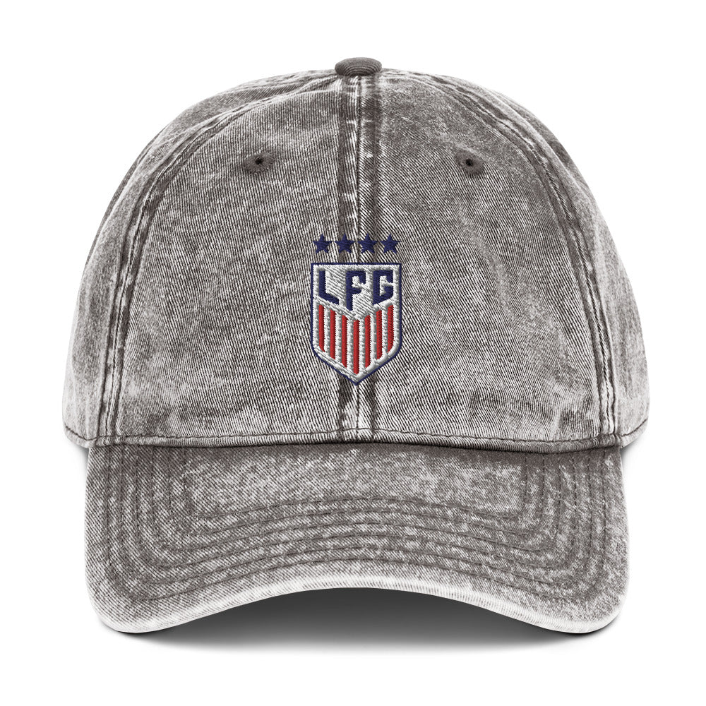 LFG US Soccer Style Embroidered Cotton Twill Hat