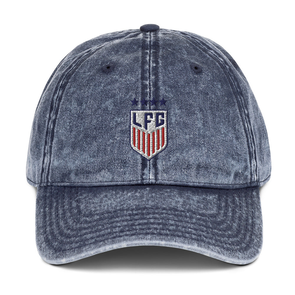 LFG US Soccer Style Embroidered Cotton Twill Hat