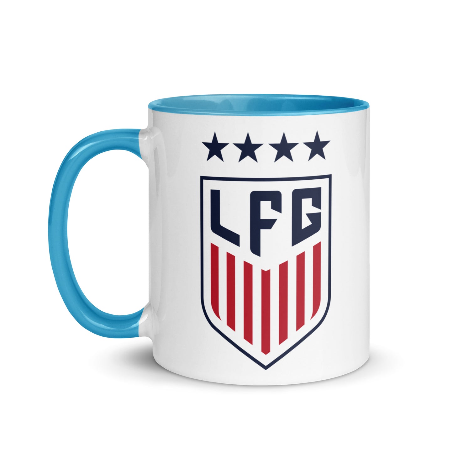 LFG US Soccer Style Mug with Color Inside (11oz/15oz)