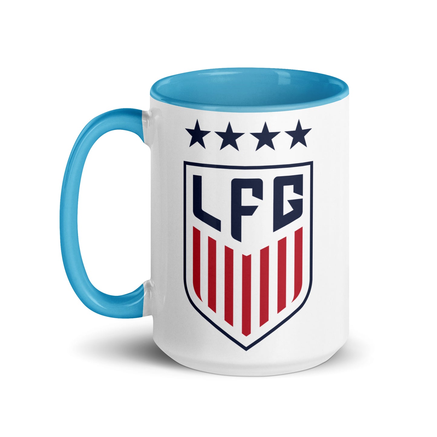 LFG US Soccer Style Mug with Color Inside (11oz/15oz)