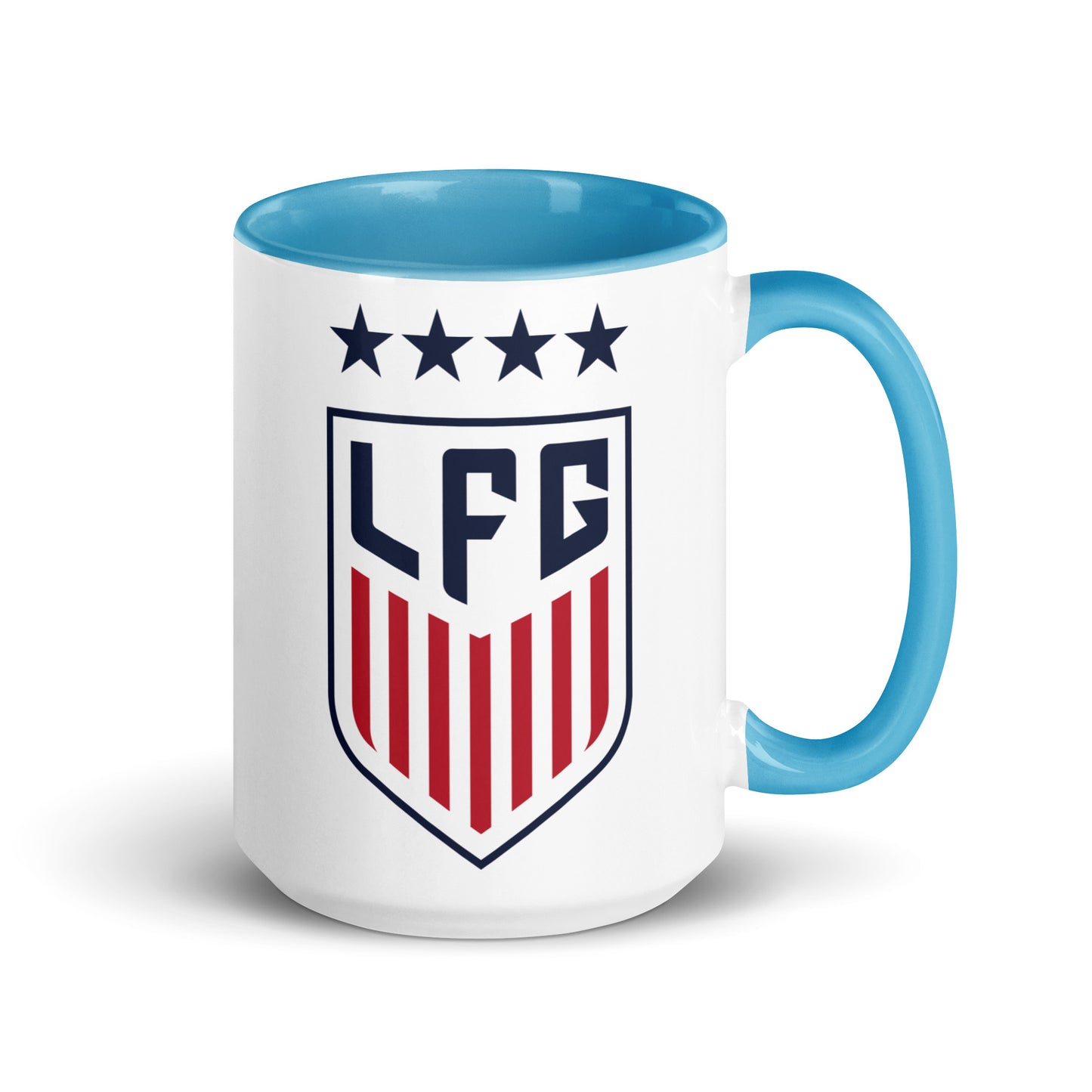 LFG US Soccer Style Mug with Color Inside (11oz/15oz)