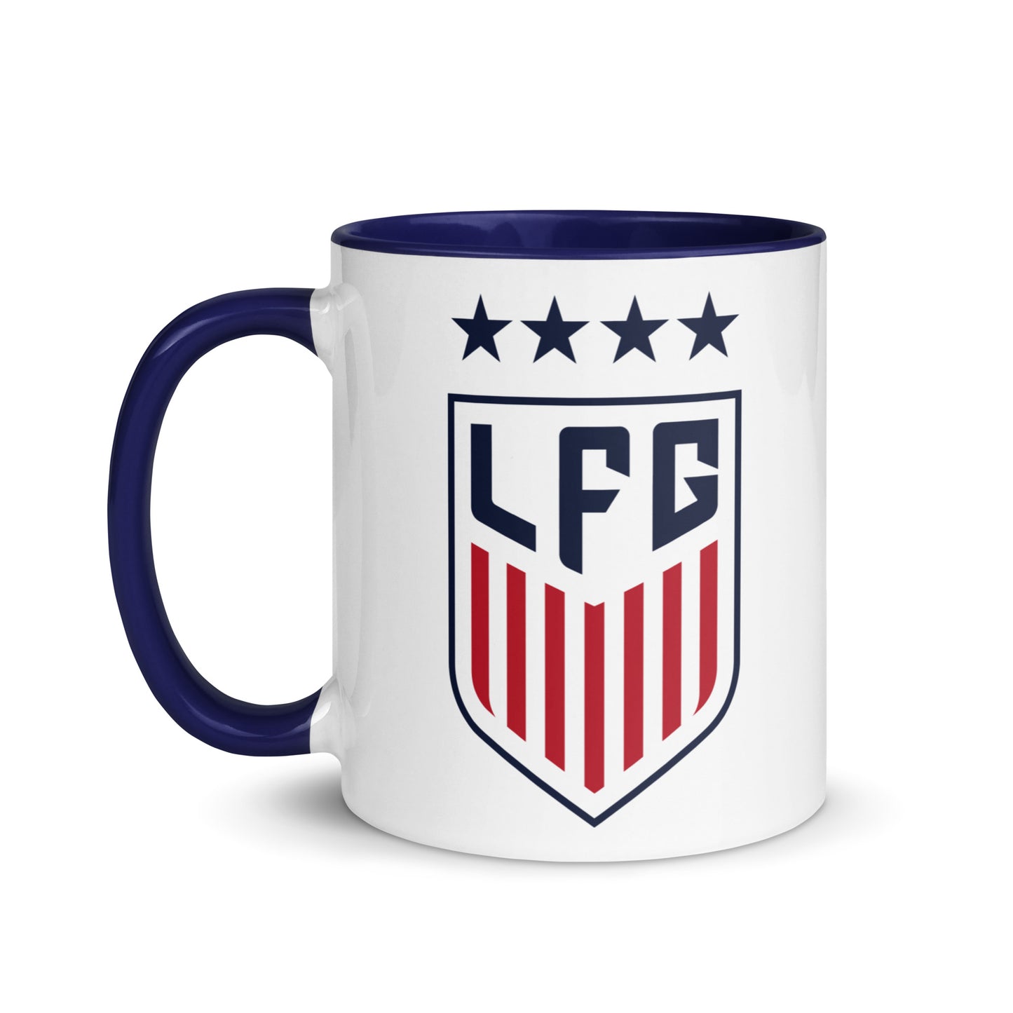 LFG US Soccer Style Mug with Color Inside (11oz/15oz)