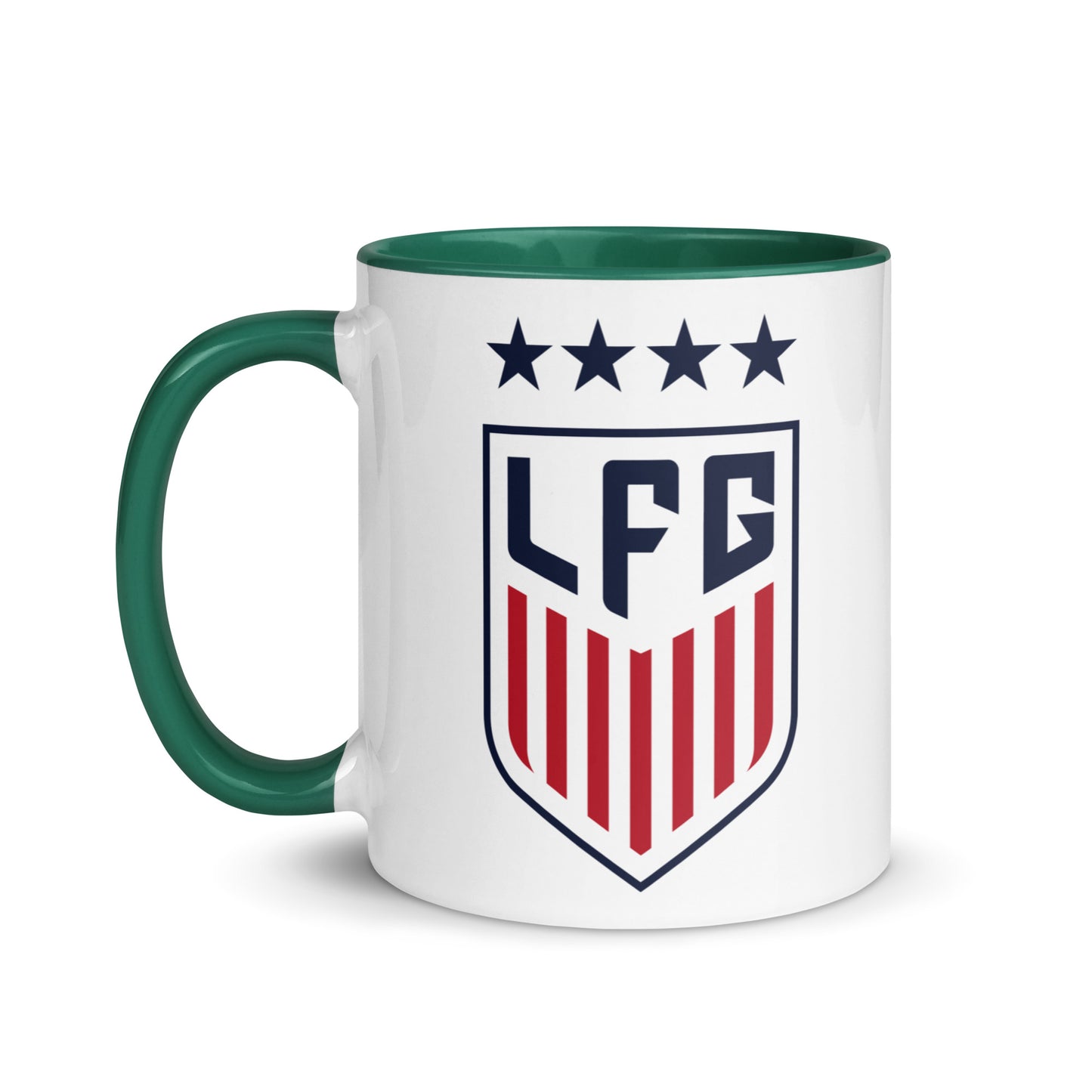 LFG US Soccer Style Mug with Color Inside (11oz/15oz)
