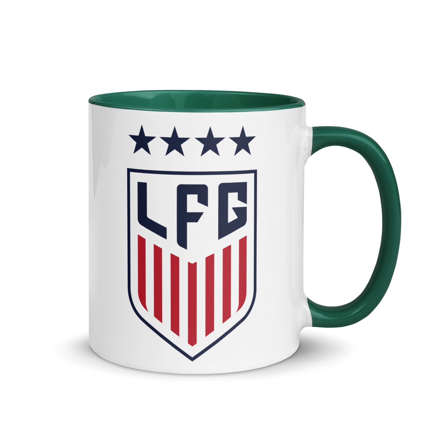 LFG US Soccer Style Mug with Color Inside (11oz/15oz)