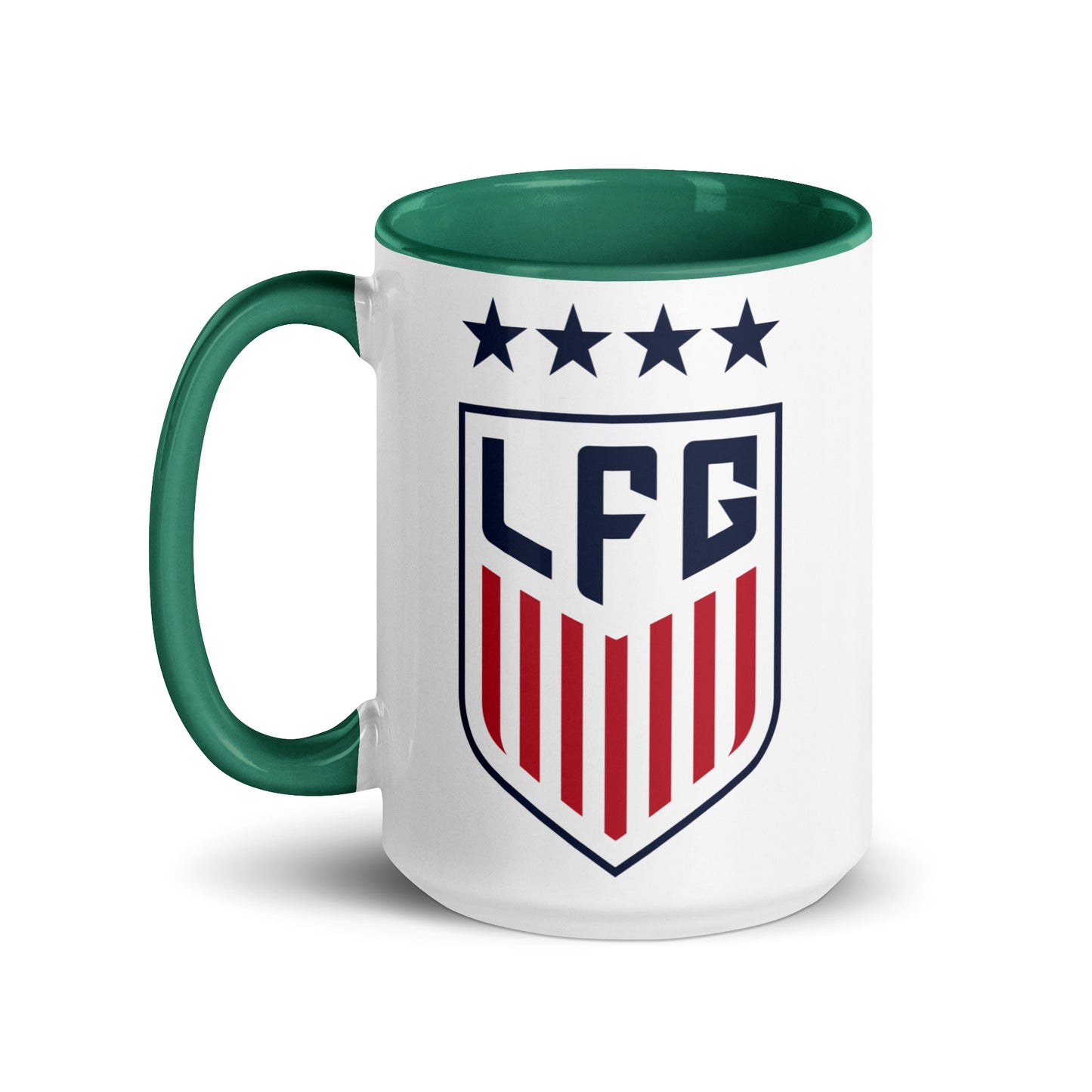 LFG US Soccer Style Mug with Color Inside (11oz/15oz)