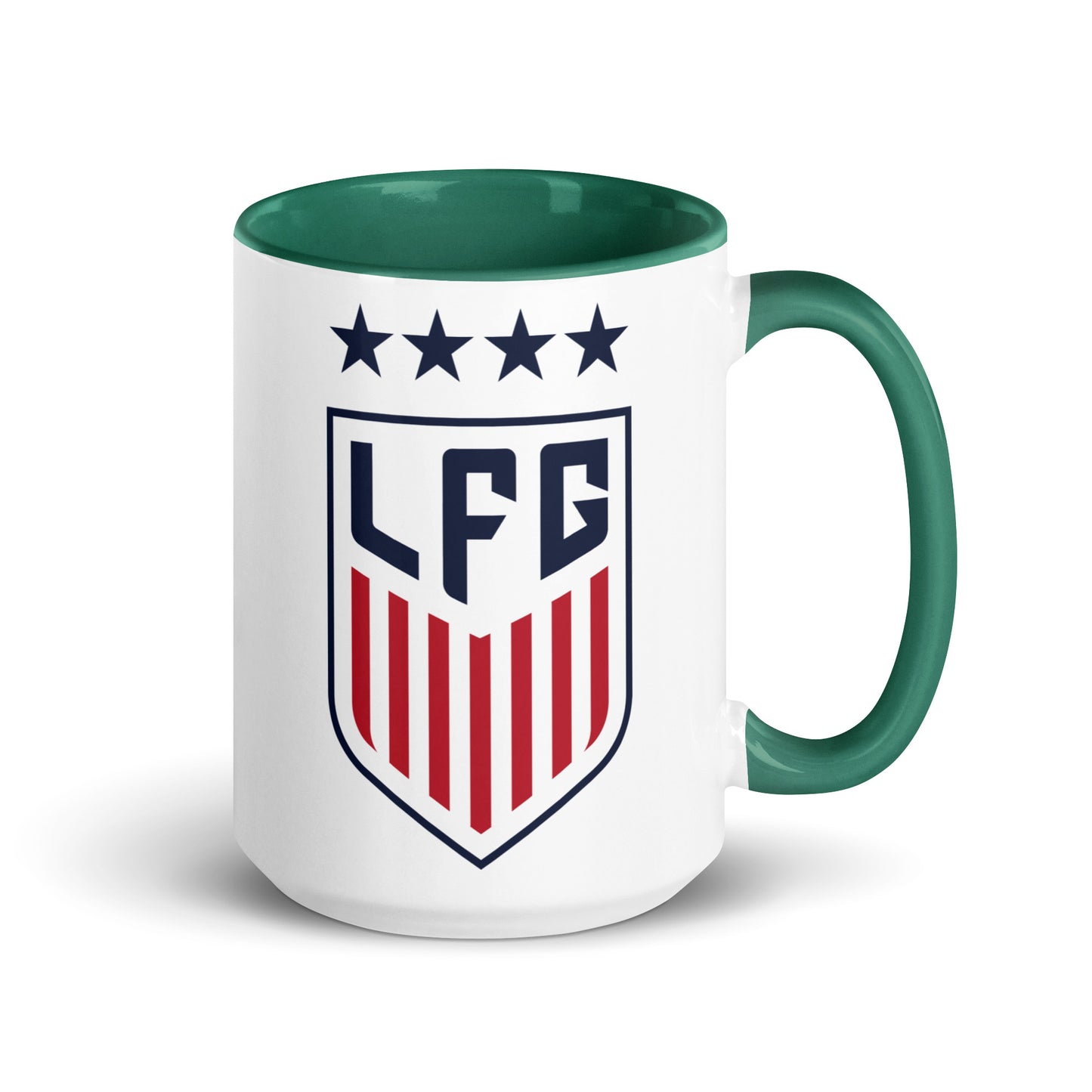 LFG US Soccer Style Mug with Color Inside (11oz/15oz)