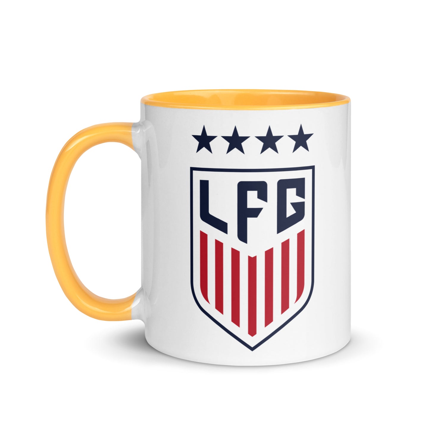 LFG US Soccer Style Mug with Color Inside (11oz/15oz)