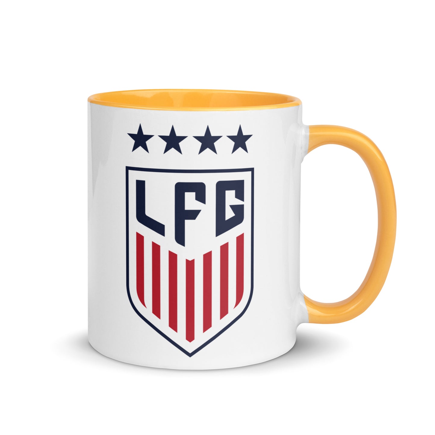 LFG US Soccer Style Mug with Color Inside (11oz/15oz)