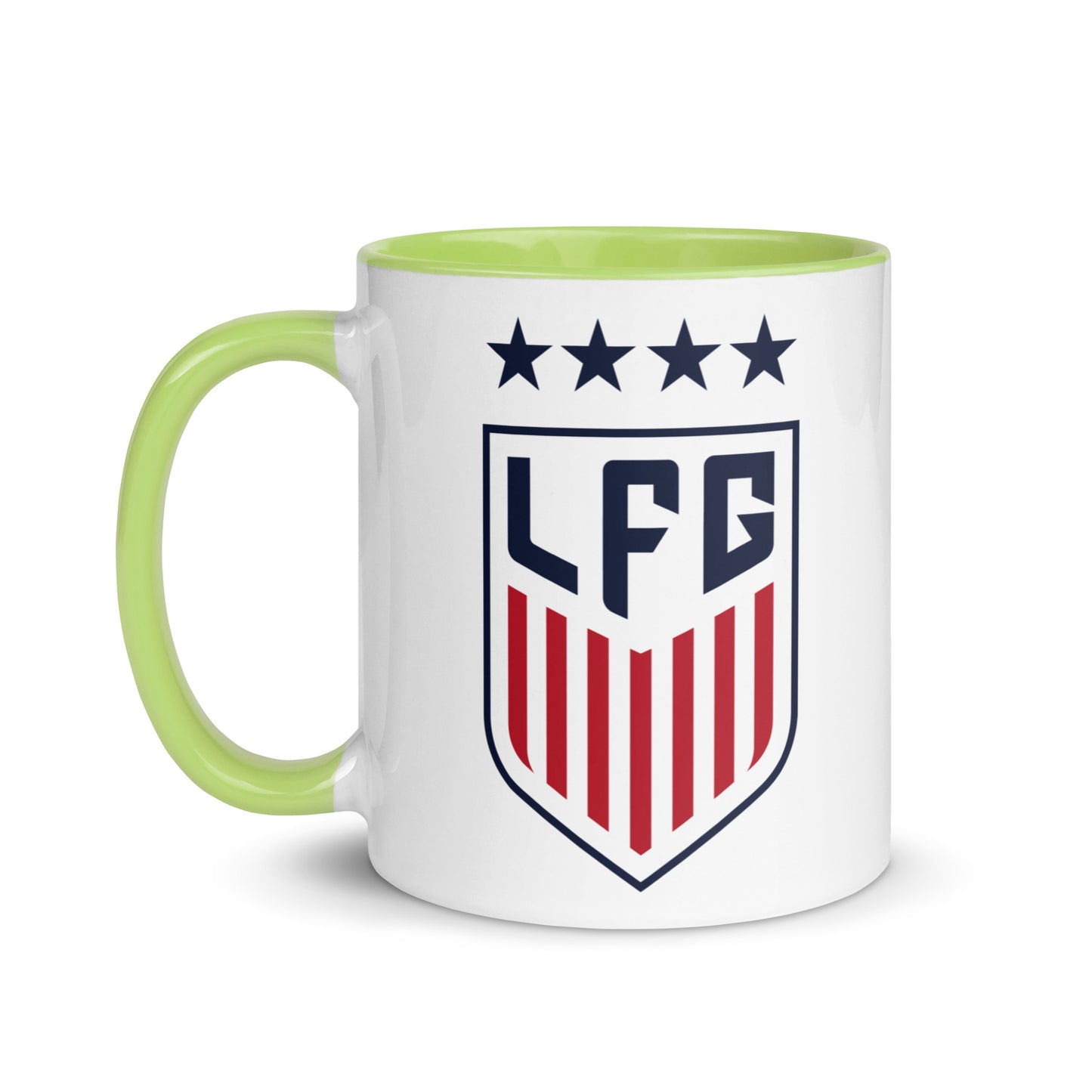 LFG US Soccer Style Mug with Color Inside (11oz/15oz)