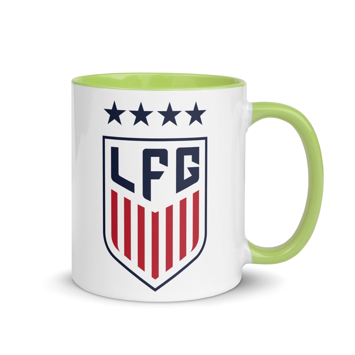 LFG US Soccer Style Mug with Color Inside (11oz/15oz)
