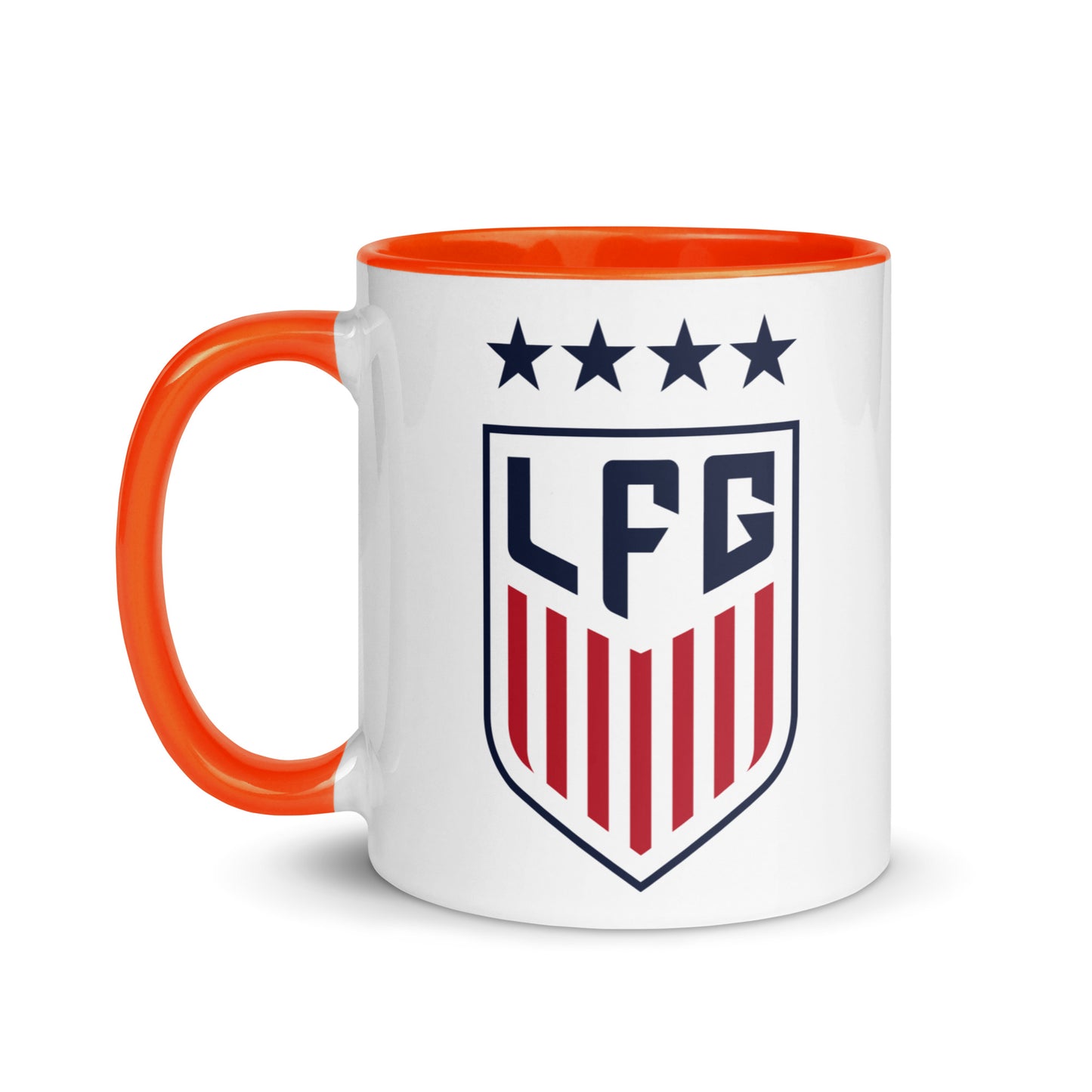 LFG US Soccer Style Mug with Color Inside (11oz/15oz)