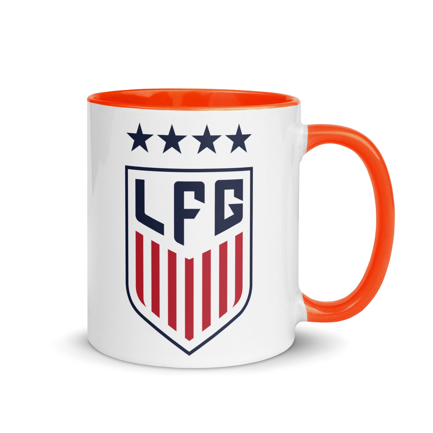 LFG US Soccer Style Mug with Color Inside (11oz/15oz)