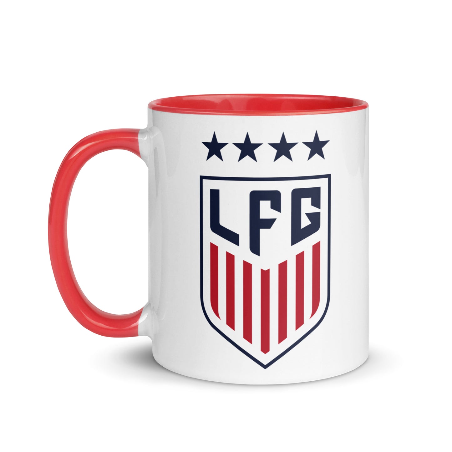 LFG US Soccer Style Mug with Color Inside (11oz/15oz)