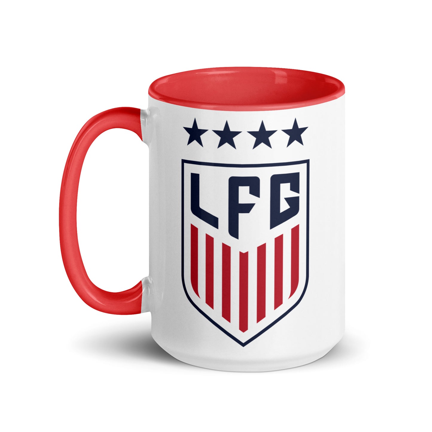 LFG US Soccer Style Mug with Color Inside (11oz/15oz)