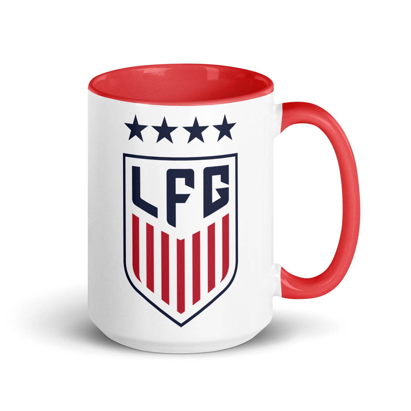 LFG US Soccer Style Mug with Color Inside (11oz/15oz)