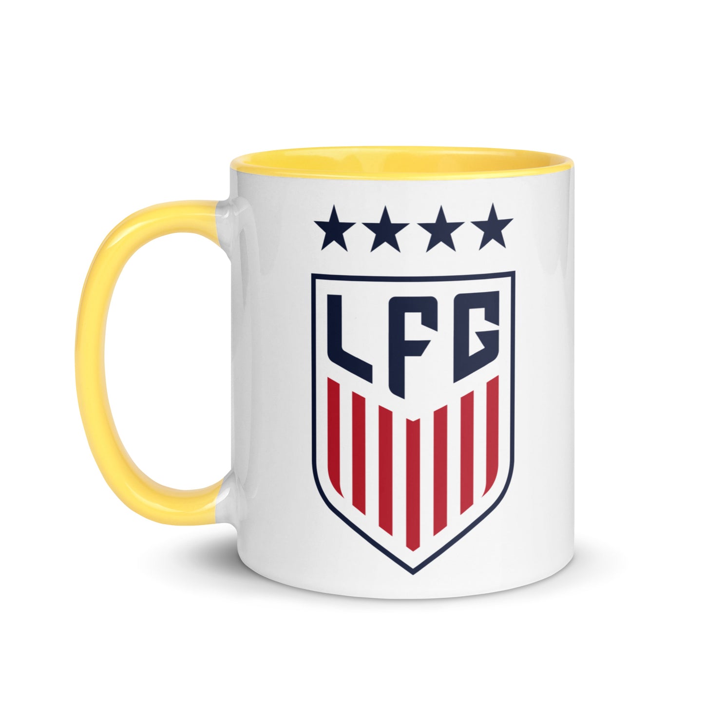 LFG US Soccer Style Mug with Color Inside (11oz/15oz)