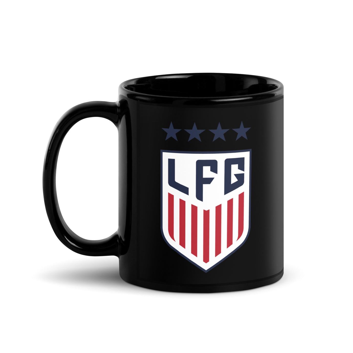LFG US Soccer Style Black Mug (11oz/15oz)