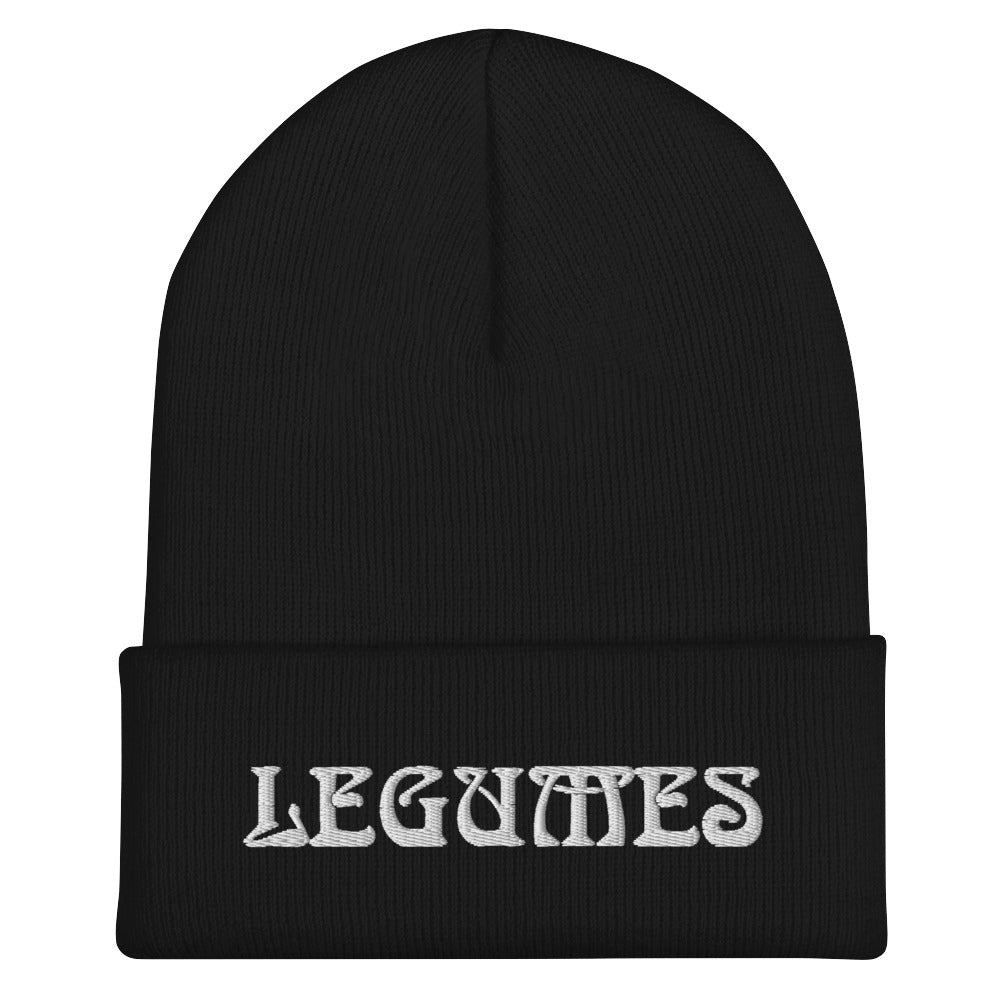 Legumes Embroidered Beanie