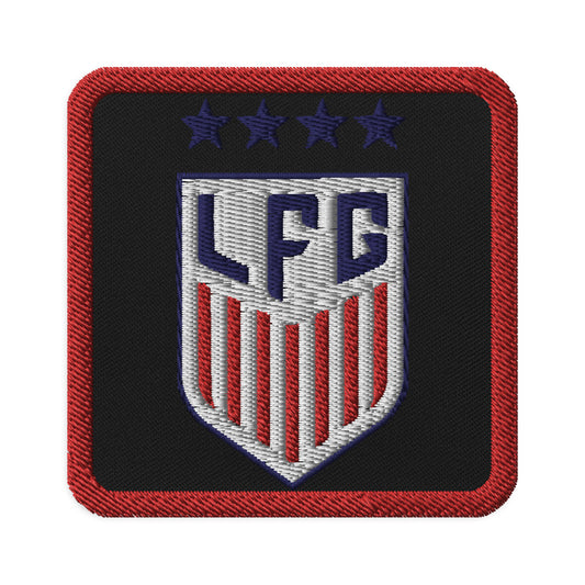 LFG US Soccer Style Iron On Patch