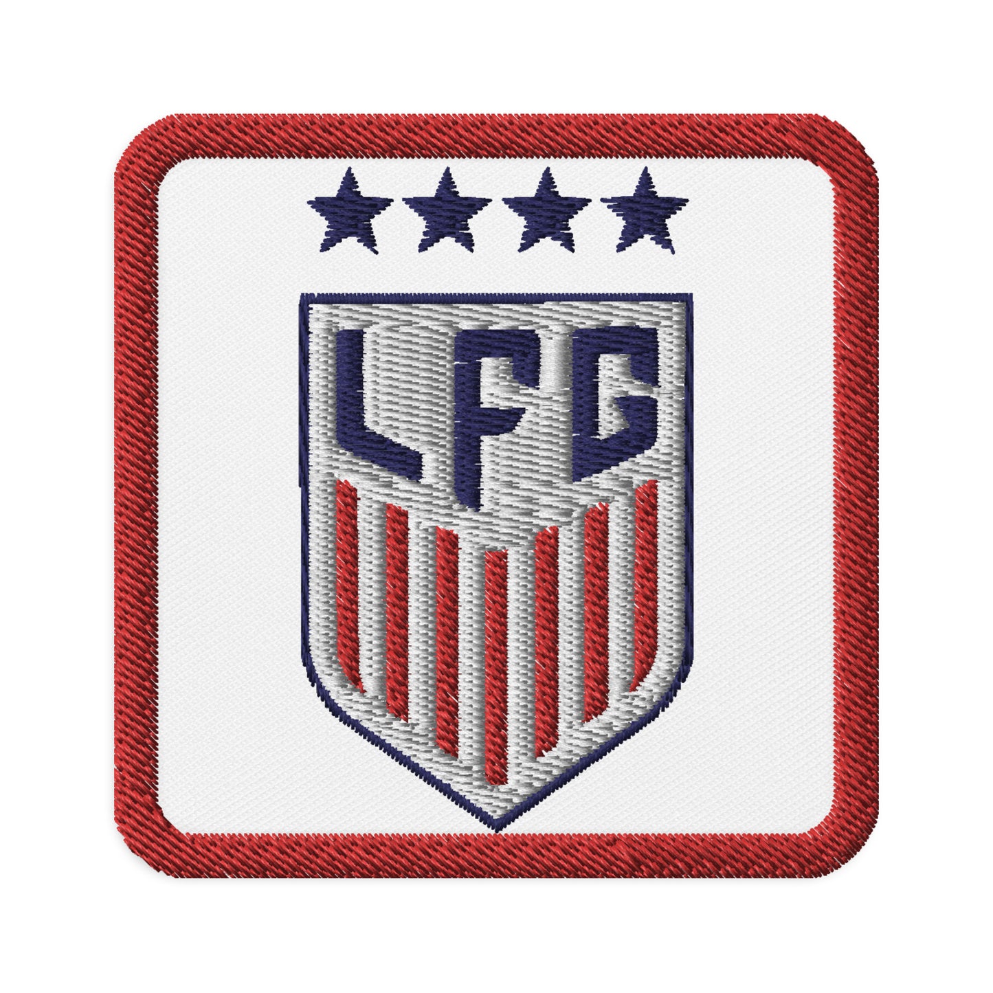 LFG US Soccer Style Iron On Patch