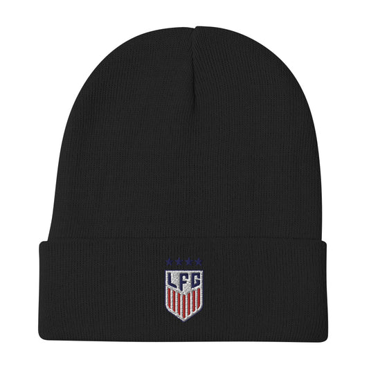 LFG US Soccer Style Embroidered Beanie