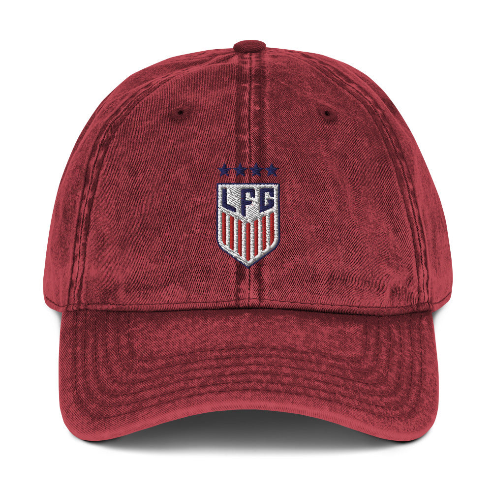 LFG US Soccer Style Embroidered Cotton Twill Hat