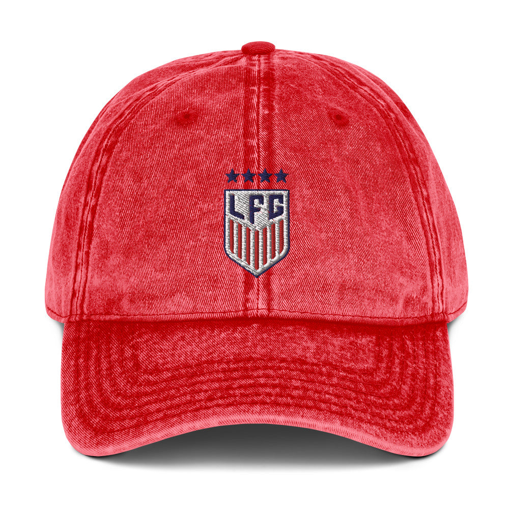 LFG US Soccer Style Embroidered Cotton Twill Hat