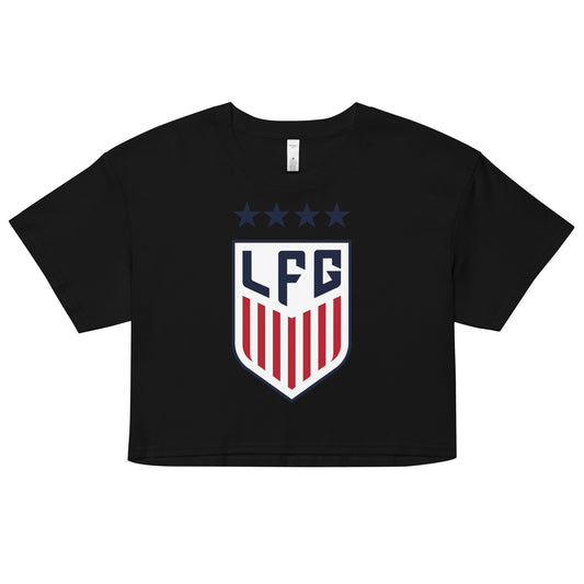 LFG US Soccer Style Crop Top